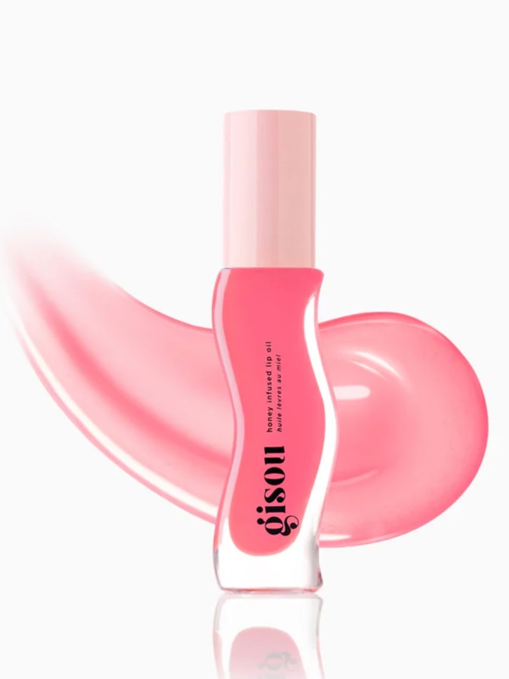 Gisou Honey Infused Lip Oil - Raspberry Swirl